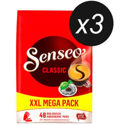Senseo Medium/ Classic Coffee Pods 144-count Pods 48 Count (Pack of 3)