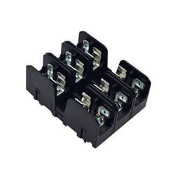 Bussmann Cooper Bussmann BM6033SQ Buss Fuse Block 30A, 600V Fuse Holder 3 Pole 10×38mm