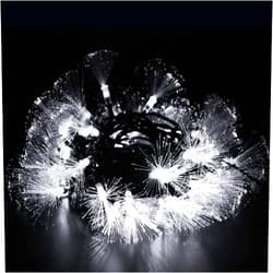 YOLIGHT 33FT Fiber Optic Fairy Lights 60 LED Starburst Firework String Lights Green Wire Twinkle Christmas Lights for Indoor Outdoor Wedding, Christmas Tree, Garden, Patio, Party Decoration (White)
