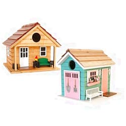 BestNest Home Bazaar She Shed and Man Cave Bird House Package