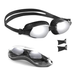 Aegend Swim Goggles, Swimming Goggles with Upgraded Anti-Fog Technology, No Leaking Soft Silicone For Adult Women Men Youth