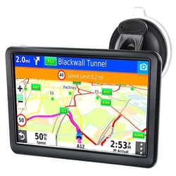 OHREX S7 GPS Navigator for Car, 7 inch, with US Canada Mexico 2024 Maps, Free Lifetime Updates, GPS Navigation System for Truck, Semi Truck, RV, Trucker, Commercial Drivers