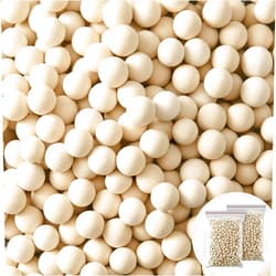 Weewooday 3.3 lbs 7-8mm Refill Condensate Neutralizer, Pickling Waste Liquid Neutralizer, Acidic Water Increases Alkalinity, Condensing Water Heater Neutralizer Filler, Condensate Neutralizes Balls (2 Bags)