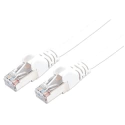PremiumCord Patch Cable CAT6a S-FTP, RJ45-RJ45, AWG 26/7 0, 5 m, White