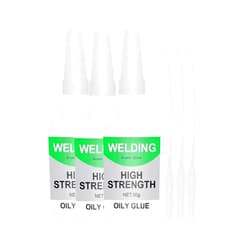 JeurLrok 150ml Wood & Parquet Adhesive, Welding High-Strength Oily Glue, Universal Super Glue Gel, Instant Bonding, Strong Adhesion, Repairs Last Long Time for Metal, Wood, Ceramics,Leather, Glass(50g/3PCS)