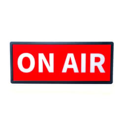 NPW On Air LED Retro Sign Light – Holiday Gift for Streamers & Home Office, Christmas Decor for YouTube/Podcast/Zoom Setup