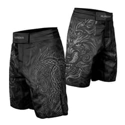 AUREIKA Viking Fight Shorts Men's Boxing Trunk MMA BJJ Grappling Fitness Muay Thai Kickboxing Jiu Jitsu Shorts Men