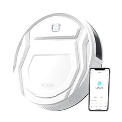 Lefant Robot Vacuum Cleaner, Strong Suction, 120 Mins Runtime, Slim, Low Noise, Automatic Self-Charging, Wi-Fi/App/Alexa Control, Ideal for Pet Hair Hard Floor and Daily Cleaning, M210