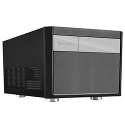 SilverStone Technology Silverstone Tek Micro-ATX, Mini-DTX, Mini-ITX Small Form Factor Computer Case, Compatible with ATX PSU Cases SG11B