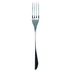 Mepra AZB10701105 Carinzia Fruit Fork, [Pack of 24], 18.4 cm, Stainless Steel Finish, Dishwasher Safe Tableware