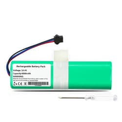ZTHY New 6000mAh Vacuum Battery Compatible with Coredy L900 L900W L900X, Kyvol Cybovac E31 S31, NEABOT N2 Robot Vacuum Cleaner 14.4V