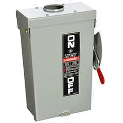 GE Energy Industrial Solutions TG3221R General Duty Safety Switch, 30-Amp by GE