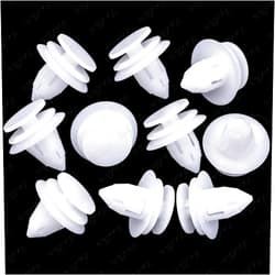 Rexka 10pcs Door Trim Panel Retainer Clip Fastener for Chrysler 6505292AA Vans Grand Voyager, Pacifica, Town & Country, Voyager, Dodge Caravan, Grand Caravan, RAMC/V