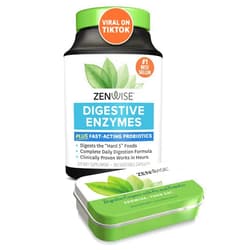 Zenwise Health Digestive Enzymes for Gut Health - Probiotic Multi Enzymes with Prebiotics and Probiotics for Women and Men for Digestive Health and Bloating Relief, Daily Enzymes for Digestion -180 CT