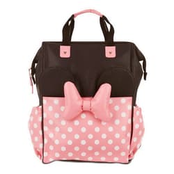 Disney Baby Diaper Bag, Minnie Mouse Big Bow, Backpack