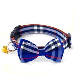 SuperBuddy Dog Collar, Adjustable Dog Collar with Bowtie, Pet Collar for Dog Soft Bowtie Dog Collars for Small Medium Large Dogs