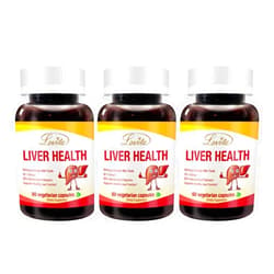 Lovita Liver Health, Milk Thistle Extract 300 mg per Servings, 9000 mg Equivalent, Potent 30:1 Extract, 80% Silymarin, Supports Liver Cleanse, Liver Detox Function, 60 Vegetarian Capsules (Pack of 3)