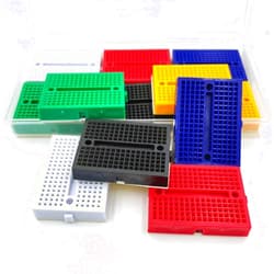 Lkelyonewy 12Pcs Small Solderable Breadboard 170 Tie-Points Mini Breadboard Kit Mini PCB Prototype Solderless Breadboards Bread Boards Circuits Beadboard(Lkelyonewy)