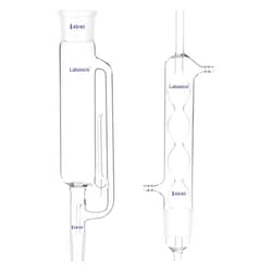 Labasics 500 ml Soxhlet Type Extraction Apparatus, Borosilicate Glass 45/40 Soxhlet Extractor with Allihn Condenser, 2 Pack