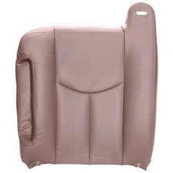 The Seat Shop Driver Top Replacement Seat Cover - Medium Neutral (Tan) Leather (Compatible with 2003-2006 Chevrolet Silverado and GMC Sierra)