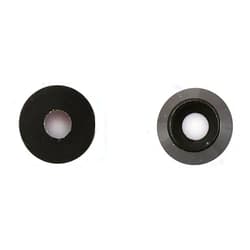 Liovns Mdingbao-Flat Washers Aluminum Washer M2 M2.5 M3 M4 Colourful Aluminum Alloy Anodized Cup Head Bolt Washers Gasket, 5Pcs, Corrosion and Durable (Color : Black, Inner Diameter : M2)
