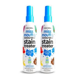 Miss Mouth's Messy Eater Stain Treater Spray - 4oz 2 Pack Stain Remover - Newborn & Baby Essentials - No Dry Cleaning Food, Grease, Coffee Off Laundry, Underwear, Fabric