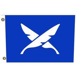 US Flag Store US YACHT SECRETARY 12in x 18in Flag