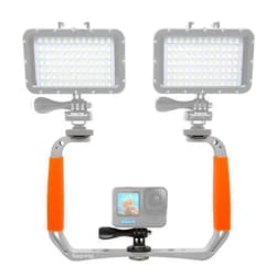 Suptig Dive Rig, Diving Gear Action Camera Rig Compatible for Gopro Hero 13 12 11 10 9 8 7 6 5 4 3 2, Gopro Max2, DJI Osmo, Insta 360, Akaso, Olympus TG, Phone and More Action Camera