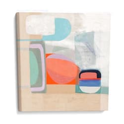 Canvas Lab Canvas Wall Art Decor Multiform IV by the Artist Victoria Borges – Size: 14 x 14 in - Art subject: Abstract,Contemporary