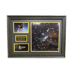Boxed Memories James Webb Space Telescope - Deep Field - Landscape - Framed Photo
