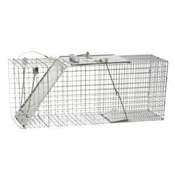 Havahart 1085 Large 1-Door Easy Set & Release Humane Live Animal Trap for Armadillos, Cats, Groundhogs, Muskrats, Nutria, Opossums, Racoons, Skunks, and Other Similar-Sized Animals