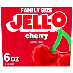 Jell-O Cherry Gelatin Dessert Mix (6 oz Box)