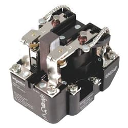 Schneider Electric/Magnecraft 199AX-4 Relay; E-Mech; Power; SPDT; Cur-Rtg 40A; Ctrl-V 120AC; Vol-Rtg 277/28AC/DC; Screw
