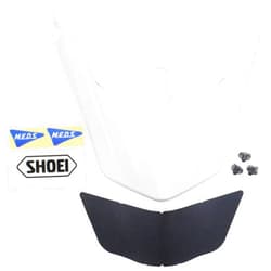 Shoei VFX-EVO Helmet Replacement Paintable Visor/Peak White