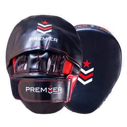 Revgear Premier Boxing MMA Punching Mitts | Ideal to Start Building Your Martial Arts Skills for Men and Women | Anatomically Curved | Disperses Impact and Increases Protection