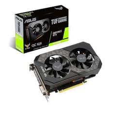 ASUS TUF GeForce GTX 1660 Super Overclocked 6GB Edition HDMI DP DVI Gaming Graphics Card (TUF-GTX1660S-O6G-GAMING)