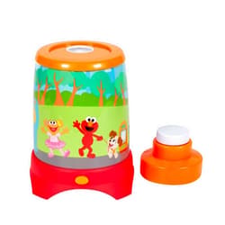 Little Kids Sesame Street ELMO Cyclone NO Spill Bubble Machine | Sesame Street Toy for Baby, Toddlers and Kids | Includes Non Toxic Bubble Solution