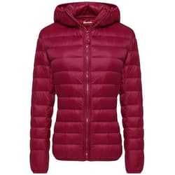 Wantdo Women's Hooded Packable Ultra Light Weight Short Down Jacket
