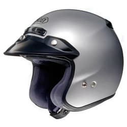 Shoei RJ Platinum-R Helmets Large Light Silver