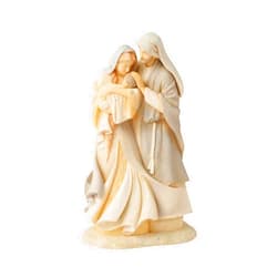 Enesco Foundations the Holy Family Standing Pose Figurine, 6.89 Inch, Multicolor