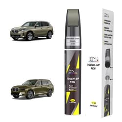 XNA Manhattan Green Metallic(C3D) for BMW Touch Up Paint, Car Scratch Remover for Nicks and Chips Repair, 2-In-1 Quick & Easy Fix Car Scratch Repair Kit with Exact Color-Matched