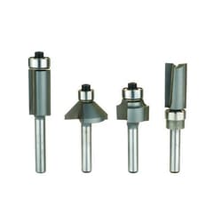 Whiteside #404 4 Piece Compact Router Bit Set, 1/4
