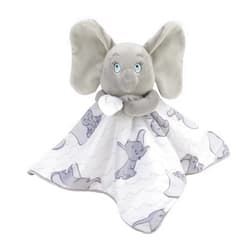 Disney Dumbo White and Grey Lovey Security Blanket