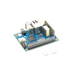 WayPonDEV Banana Pi BPI-P2 Pro Linux Single Board Computer, Rockchip RK3308B Cortex-A35 Quad-core CPU, DDR3 512MB RAM 8GB eMMC, with POE Module and 100M LAN for IoT Programming, Support Debian Armbian