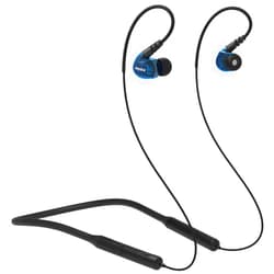 Joysico Wireless Earbuds for Kids Women Small Ears with Ear Hook, 12H Playtime Neckband Bluetooth Headphones w Mic, Cell Phone Headset IPX5 Sweatproof Sport Over Ear Earphones for Running Workout