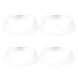 ROPOSY Replacement Baby Bottle Ring Collars for Tommee Tippee Bottles, BPA Free Bottle Screw Rings Collar, 4 Pack