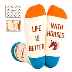 Zmart Animal Socks for Men Women - Horse, Guinea Pig, Cow, Goat, Pig, Monkey Gifts