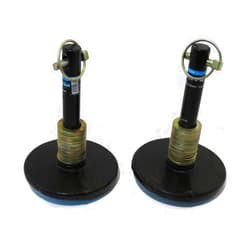 The ROP Shop (2) Snow PLOW Shoe Skid Foot Assemblies for Western 49067 Meyer Boss Fisher Snow
