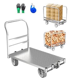 TIDFOLGHTTHOR 2 in1 Panel Truck Cart,Platform Truck Cart,Heavy Duty 36