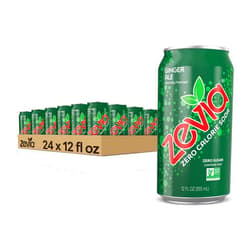 Zevia All Natural Soda, Ginger Ale, 12-Ounce Cans (Pack of 24)